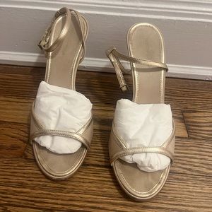 BCBG Satin Sandal